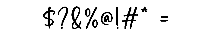 Keshia1 Font OTHER CHARS