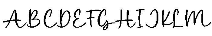 Keshia1 Font UPPERCASE