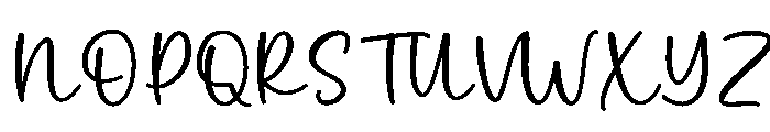 Keshia1 Font UPPERCASE