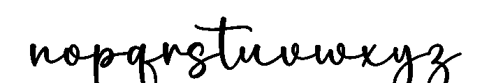 Keshia1 Font LOWERCASE