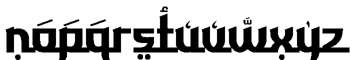 Keswahpersonaluse-Regular Font LOWERCASE