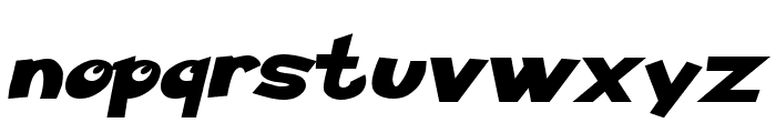 Ketchum Italic Font LOWERCASE