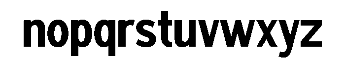 Ketika Sans Regular Font LOWERCASE