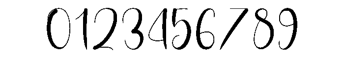 Keychain Font OTHER CHARS