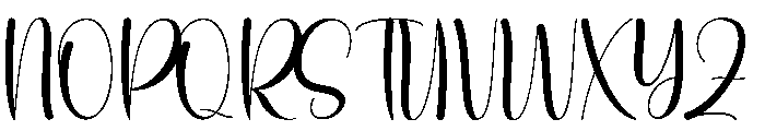 Keychain Font UPPERCASE