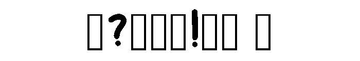Keycs Handwritting Regular Font OTHER CHARS