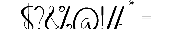 Keylove Font OTHER CHARS