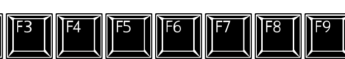 Keypad ADF No2 Font LOWERCASE