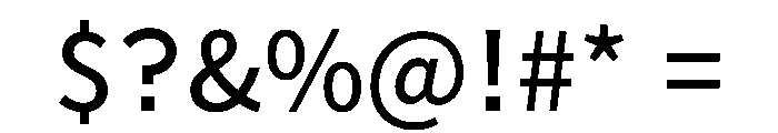 Kedebideri 600 Font OTHER CHARS