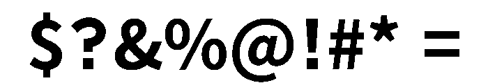Kedebideri 900 Font OTHER CHARS