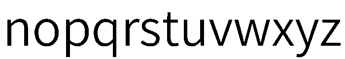Kedebideri Regular Font LOWERCASE