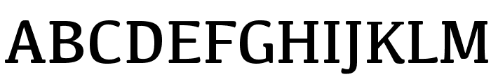 Kefa Regular Font UPPERCASE