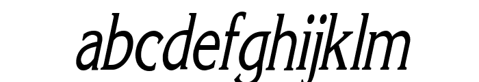 Keira Thin Italic Font LOWERCASE