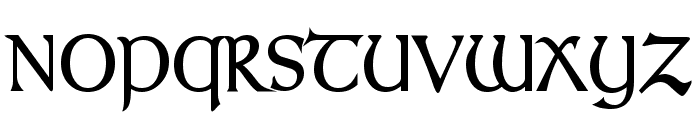 Kelt Condensed Bold Font UPPERCASE