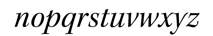 KeplerStd-ItSubh Font LOWERCASE