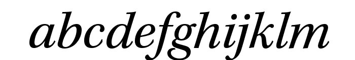 KeplerStd-Italic Font LOWERCASE