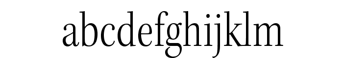 KeplerStd-LightCnSubh Font LOWERCASE