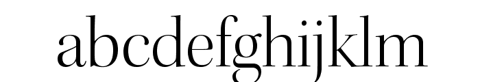 KeplerStd-LightDisp Font LOWERCASE