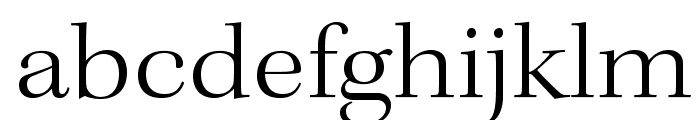 KeplerStd-LightExtSubh Font LOWERCASE
