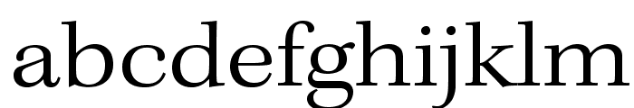 KeplerStd-LightExt Font LOWERCASE