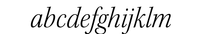 KeplerStd-LightScnItSubh Font LOWERCASE