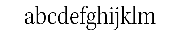 KeplerStd-LightScnSubh Font LOWERCASE