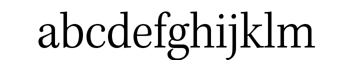 KeplerStd-LightScn Font LOWERCASE