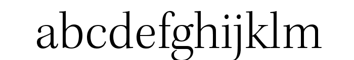 KeplerStd-LightSubh Font LOWERCASE