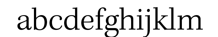 KeplerStd-Light Font LOWERCASE