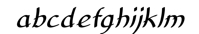Keralon-BoldItalic Font LOWERCASE