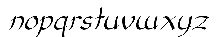 KeralonItalic Font LOWERCASE