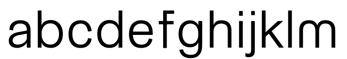 Kern Cycle Font LOWERCASE