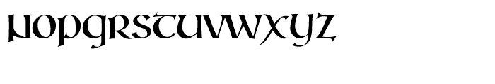 Kells Regular Font LOWERCASE