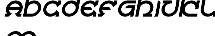 Kelt Regular Oblique Font UPPERCASE