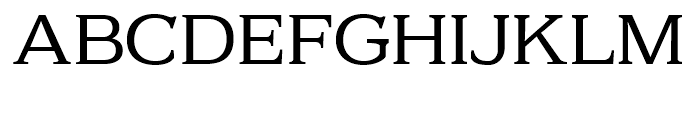 Kelvingrove Regular Font UPPERCASE