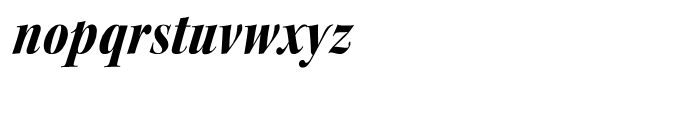 Kepler Black Condensed Italic Disp Font LOWERCASE