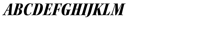 Kepler Black Condensed Italic Subhead Font UPPERCASE