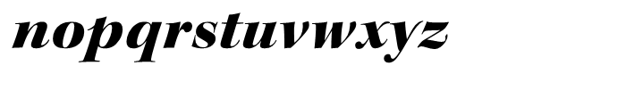 Kepler Black Extended Italic Disp Font LOWERCASE