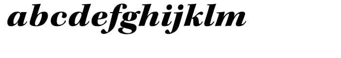 Kepler Black Extended Italic Subhead Font LOWERCASE
