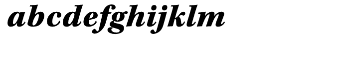 Kepler Black Italic Caption Font LOWERCASE