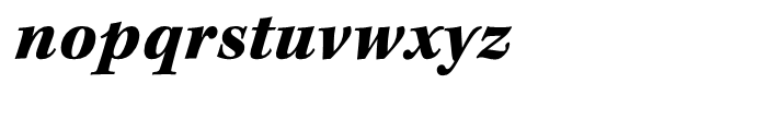 Kepler Black Italic Font LOWERCASE