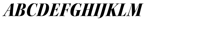 Kepler Black Semi Condensed Italic Disp Font UPPERCASE
