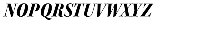 Kepler Black Semi Condensed Italic Disp Font UPPERCASE