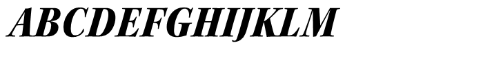Kepler Black Semi Condensed Italic Subhead Font UPPERCASE