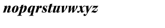 Kepler Black Semi Condensed Italic Subhead Font LOWERCASE
