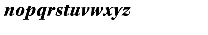 Kepler Black Semi Condensed Italic Font LOWERCASE