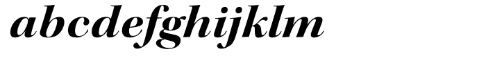 Kepler Bold Extended Italic Disp Font LOWERCASE