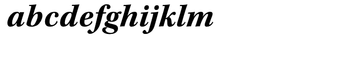 Kepler Bold Italic Font LOWERCASE