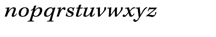 Kepler Extended Italic Caption Font LOWERCASE