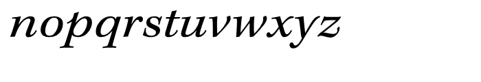 Kepler Extended Italic Font LOWERCASE